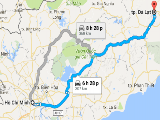map da lat